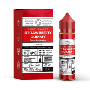 Strawberry Blast   - GLASS VAPOR E-Liquid (60ml)
